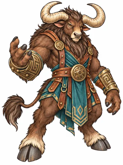 미궁 미노타우로스 타우리녹스 컬러 참고본