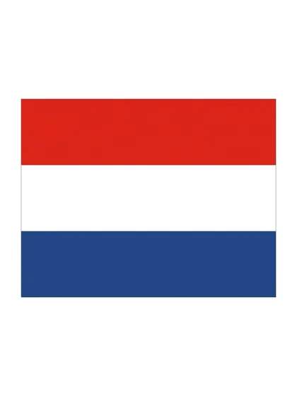 Modelo en color de bandera de los Países Bajos para colorear
